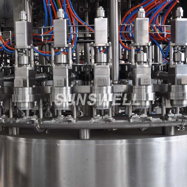 Sunswell Blow Water Bottles Filling Machines 2L Cap Combi Line