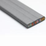 Flat Traveling Cable for Elevator with CE certificate TVVBP 24G0.75+1x2Px0.75+TV