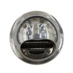 125MM Plastic Semi Rigid Flexible Duct for Stainless Steel Round Vent Cover Wall