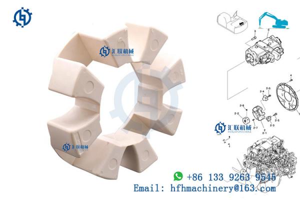Buy cheap CF-H-050 Rubber Engine Drive Coupling Heavy Construction Machinery Parts from wholesalers