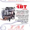 Buy cheap Truck Diesel Engine 4BT 3.9L 4 Cylinder Reconditioned 4BT Motor from wholesalers