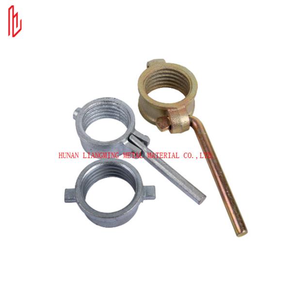 Buy cheap Q235 Q345 Galvanized Scaffolding Prop Sleeve With Nut 60mm 76mm Tube Size from wholesalers