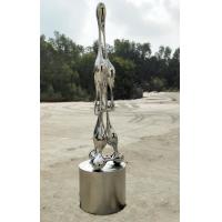 Buy cheap Durable Modern Metal Stainless Steel Sculpture Outdoor For Garden Decoration product