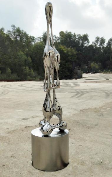Buy cheap Durable Modern Metal Stainless Steel Sculpture Outdoor For Garden Decoration from wholesalers