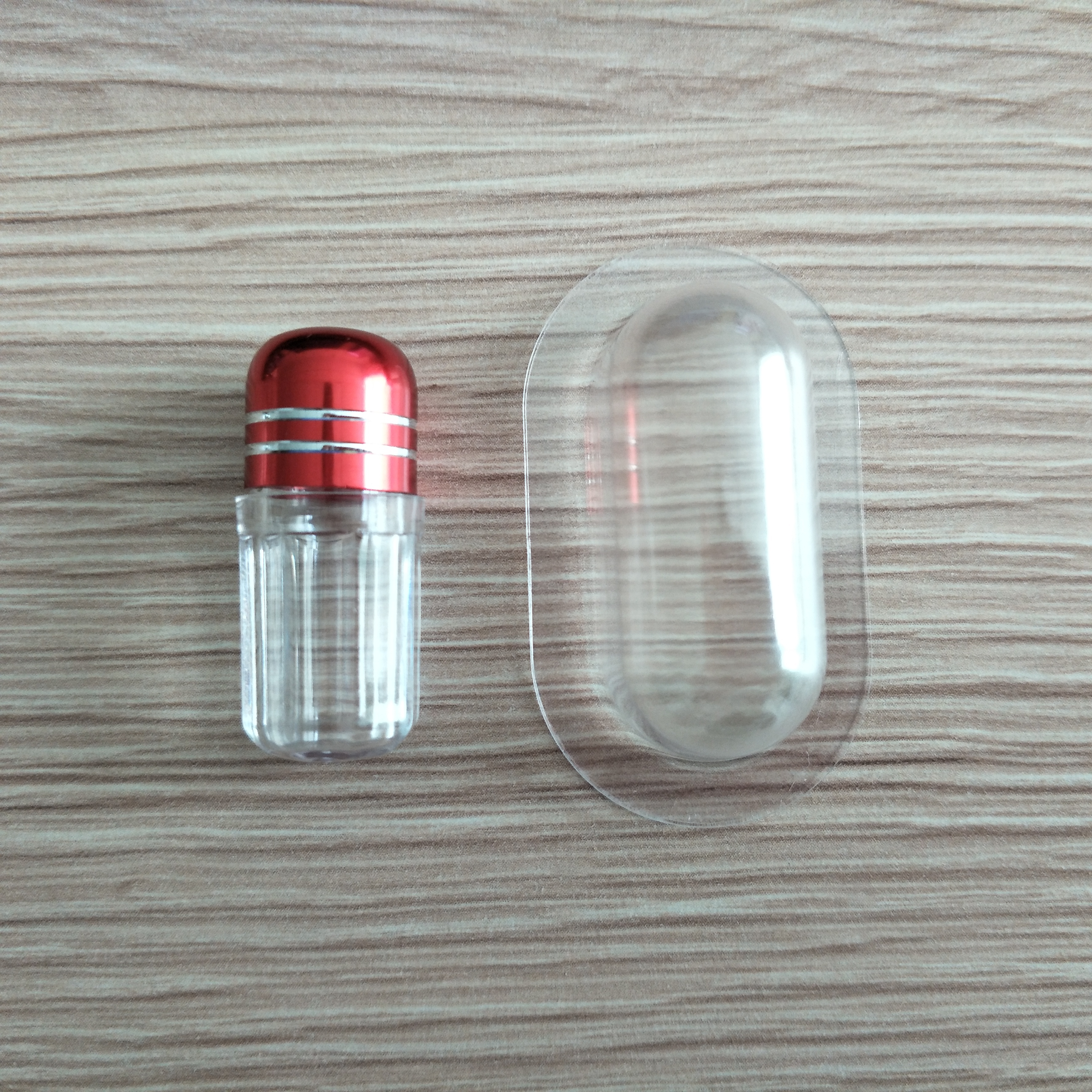 12mm Purple Empty Plastic Pill Capsules For Healthcare Supplement