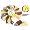 Buy cheap Shaft Mounted Sisal Emery Cloth Bristle Polishing Brush Wheel For Wood Primer Sanding from wholesalers