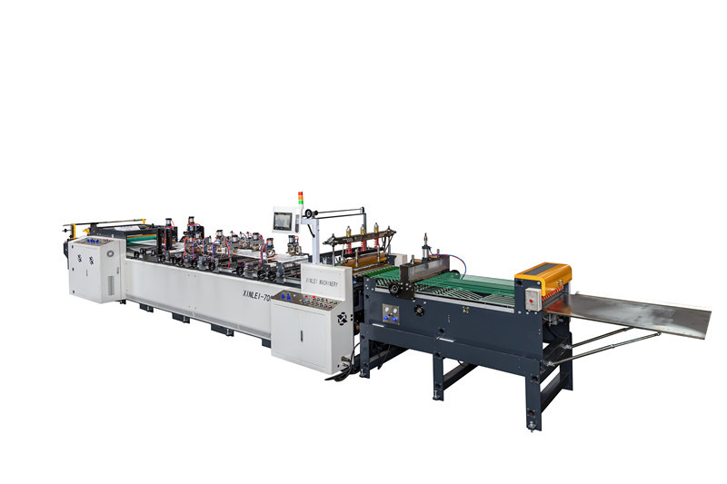 Bottom Sealing Heavy Duty Bag Making Machine PLC Touch Screen