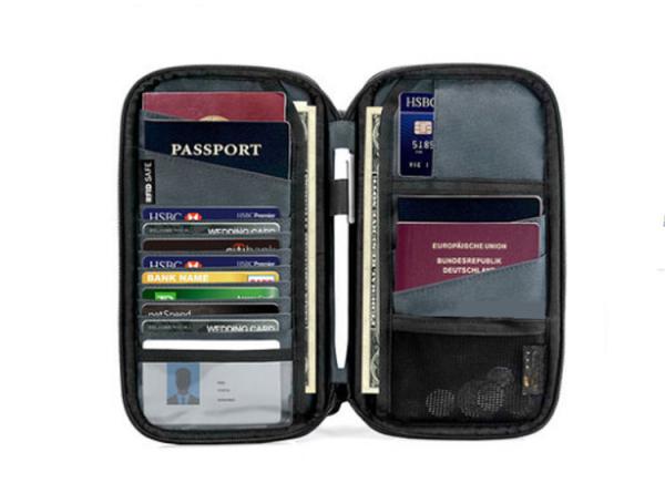 Buy cheap Passport holder ticket large capacity card collection protective cover wallet anti-theft brush identification bags from wholesalers