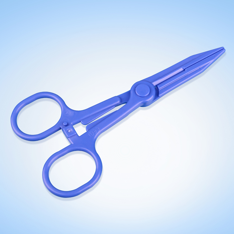 Blue Medical Plastic Scissors