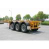 Buy cheap 20ft Skeletal Or Flatbed Container Trailer Chassis In Truck Semi Trailer from wholesalers
