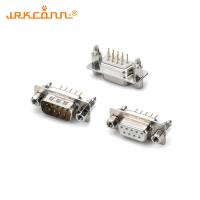 Buy cheap 9 Pin D Type Connector Machined Pin Solder Type Female Male PBT D-SUB Connector product