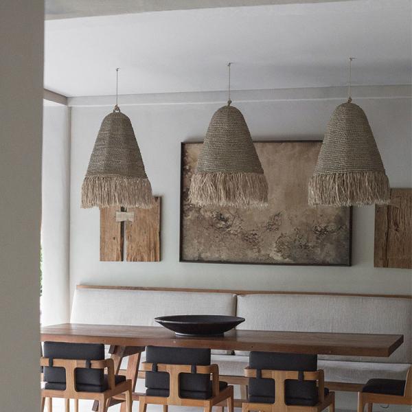 Buy cheap Retro Wabi Sabi Rattan Pendant Light B&B Restaurant Bar Cafe Dining Room Decor Chandelier（WH-AP-592) from wholesalers