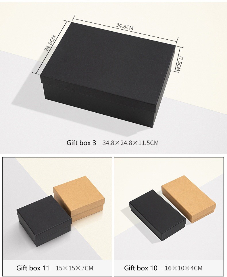 13*7*6cm Kraft Custom Paper Packaging Box For Gift 4c Print