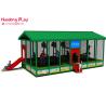 Buy cheap 40 Sqm Foam Blocks Kids Indoor Trampoline Kids Fitness Bungee Exercise Customized Color from wholesalers
