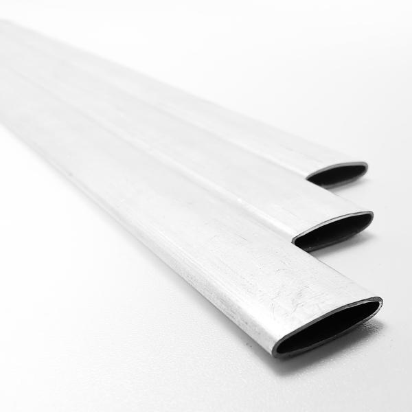Buy cheap 3103 Aluminum Alloy Oval Flat Tube High Plasticity And High Weldability from wholesalers