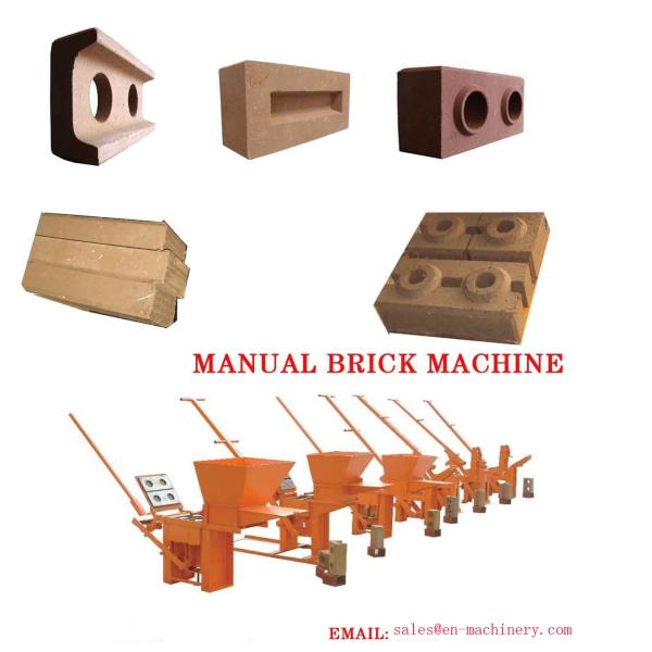 Buy cheap Clay Block Machine 2-40 Moulds Manual Brick Making Machinery for sale Machine from wholesalers