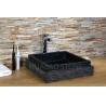 Buy cheap Natural Granite Bathroom Sink Basin Fashion Designs Non Metal Rectangular Shapes from wholesalers