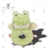 Buy cheap Child Friendly Educational Soft Toys Baby Comforter Frog Rattle Toy 15 X 9cm from wholesalers