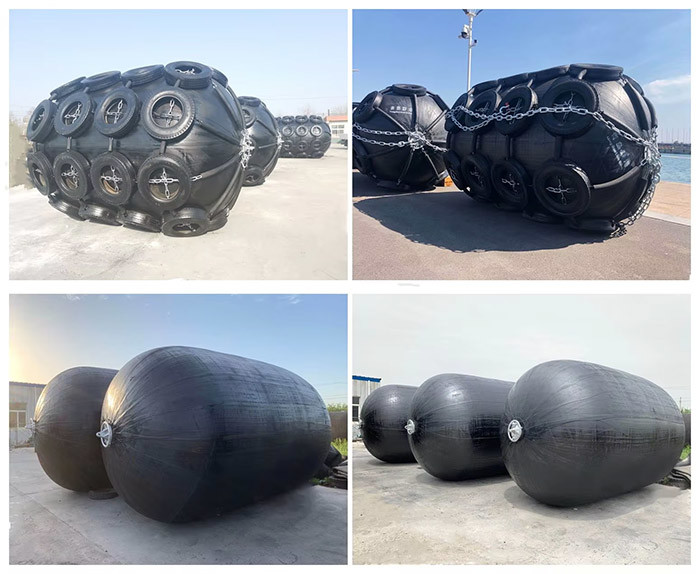 Dnv Certified Yokohama Rubber Fender Ship Collision Pad for Port Berthing