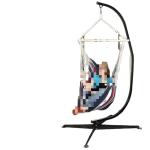 Stainless Steel C Shaped Swing Chair for Outdoor and Indoor Relaxation Qingdao