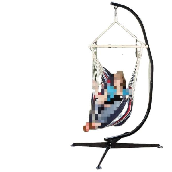 Stainless Steel C Shaped Swing Chair for Outdoor and Indoor Relaxation Qingdao