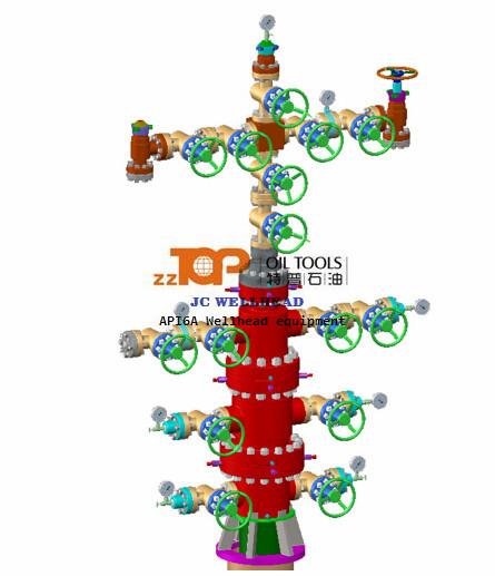 Quality API 6A High Pressure Wellhead Christmas Tree Cap For Oil Gas for sale