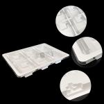 White Electronic Tray Plastic Anti Static Customizable Effectively Protection