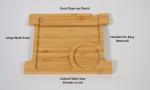 8.9in Stash Box Herbs Box 100% Bamboo Storage Box Rolling Tray Lockable