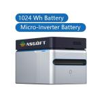 Micro Inverter Energy Storage Battery Balcony Solar Power Station 800W