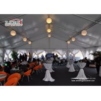 Buy cheap 200 People Capacity 10x21m Outside Party Tent Structure with Waterproof Roof product