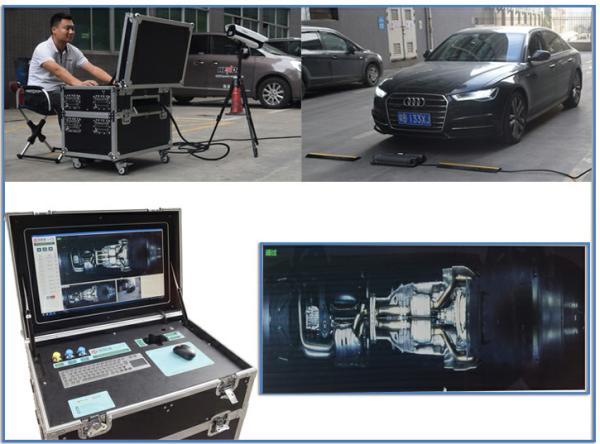 Buy cheap AC110-240V Mobile Under Vehicle Inspection System Car Area Scan 2 Years Warranty from wholesalers