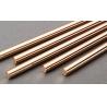 Buy cheap Cylindrical Solid Copper Bar High Conductivity Width 10mm-125mm Industrial from wholesalers