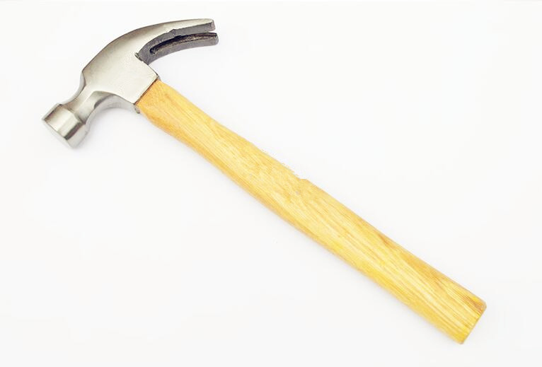 Forged Steel Carpenter Hand Tools 16OZ American Type Polishing Surface Wooden Handle Claw Hammer Nail Hammer