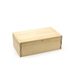 Unfinished Pine Wood Jewelry Display Cases Personalised Jewellery Box With
