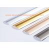 Buy cheap Long Durability Aluminium Floor Trims Cover Strip For Laminate / Doorway from wholesalers