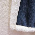 Lightweight Cozy Coral Fleece Throw Faux Fur Throw Blanket Flame Retardant
