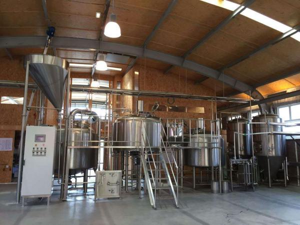 Buy cheap Energy Saving Industrial Brewing Equipment , 2000L Beer Manufacturing Plant from wholesalers