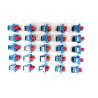 Buy cheap ABS SM SC To FC Fiber Optic Coupler Hybrid Flange Plastic Adapter from wholesalers