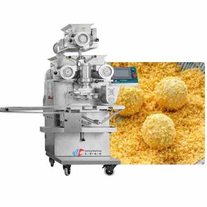 Buy cheap PLC 2KW Industrial Meatball Maker Automatic Encrusting Machine High Accurate from wholesalers