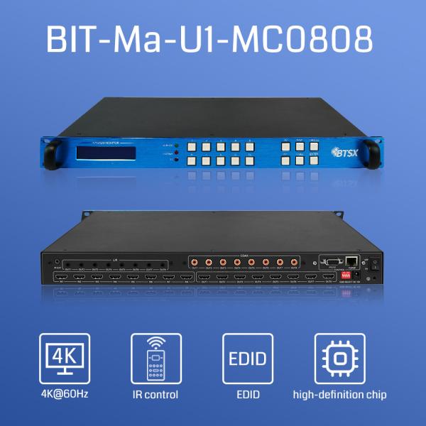Buy cheap 4K60 HDMI Matrix Switcher EDID Management Video Wall Processor 2x2 2X3 from wholesalers