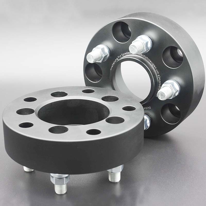 Forged Hubcentric Wheel Adapters Anodized Black 40MM Bolt Pattern 5x130/84.1 To 5x112/66.6