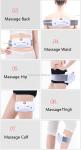 ROHS Vibrating Tummy Belt Rechargeable Massager Belt For Weight Loss