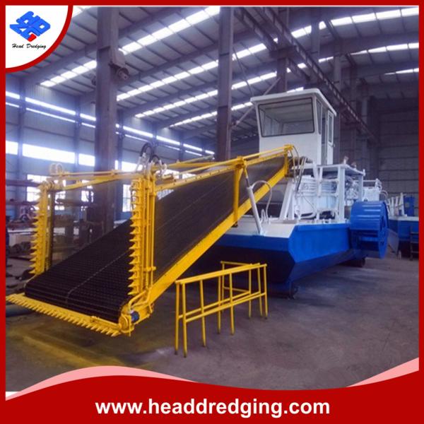 Buy cheap Small Lake Water Hyacinth Harvester Boat for Aquatic Weed Mowing from wholesalers