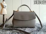 Female European and American fashion leather handbags embossed first layer of