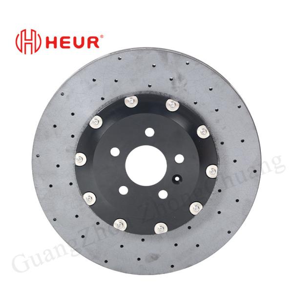 Buy cheap HEUR Brake Ceramic Carbon Rotors Upgrade 375mm Front Set For Bmw E90 E92 325i from wholesalers