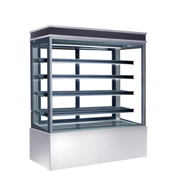Buy cheap Auto Defrost Refrigerated Cake Display Cabinets 560L Capacity For Cafes,900mm Length Four Shelves Cake Fridge from wholesalers