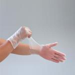 Transparent Vinyl Safety 4.7 Gram 12 Inch Disposable PVC Gloves
