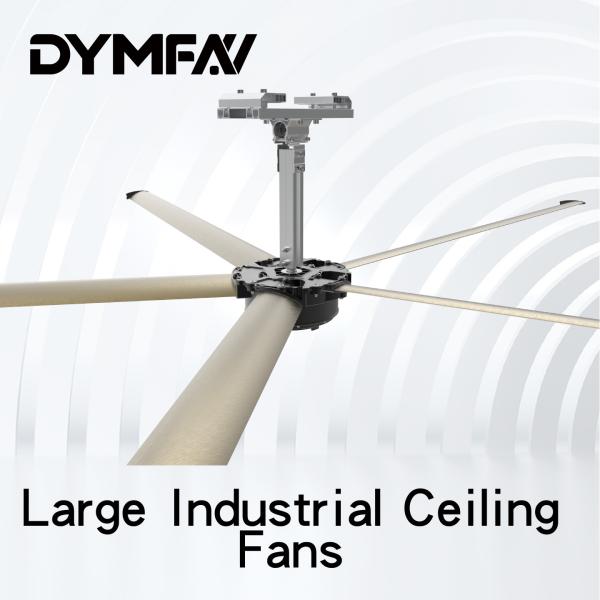 Buy cheap 5m 0.7kw HVLS Large Industrial Ceiling Fans Energy Saving from wholesalers