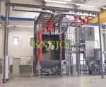 Deep Dish Alloys Rims Shot Blasting Machine Sa 2.5~3.0