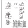 Buy cheap 4 Pole 5 Position Rotary Switch RS25-1-12 Shaft 500V 50-60Hz 1minute Rotary Voltage Selector Switch from wholesalers